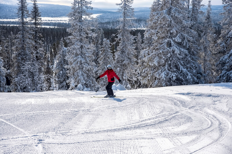 De beste skigebieden van Lapland