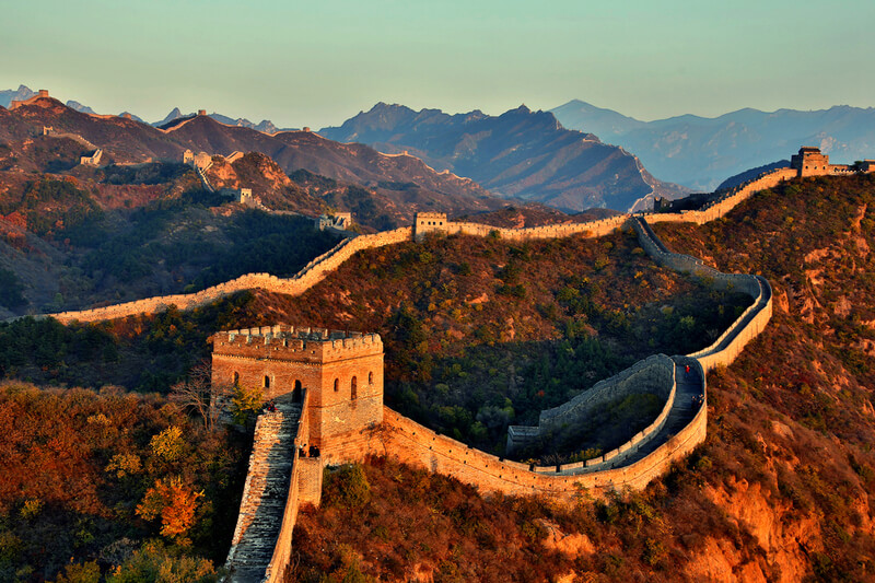 Chinese muur bezoeken