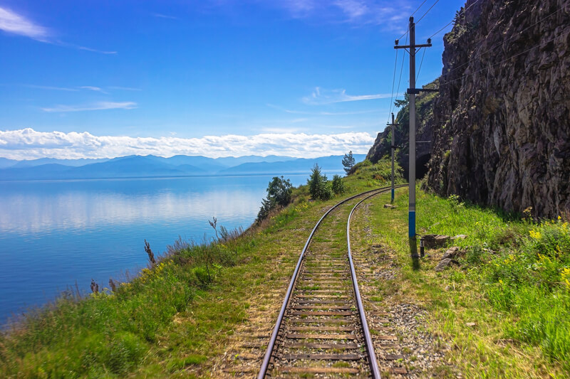 de Trans-Siberische spoorlijn